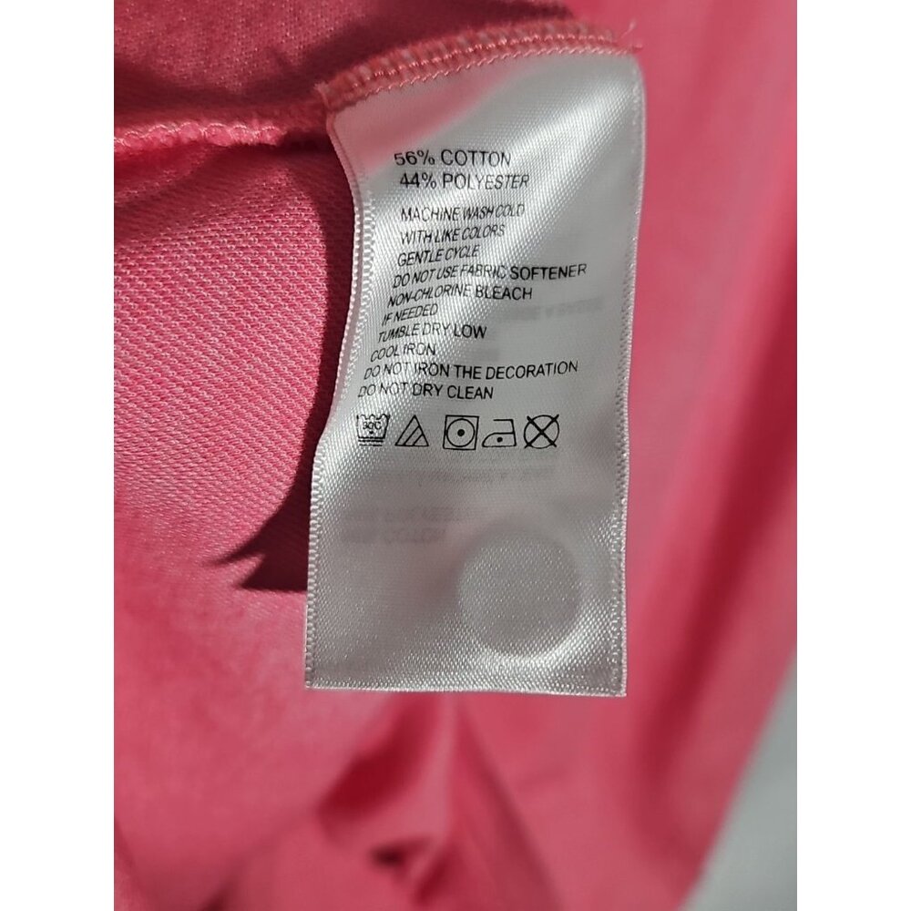Tommy Bahama Men's Polo Shirt - Short Sleeve - Pink - XL - Picture 4 of 6